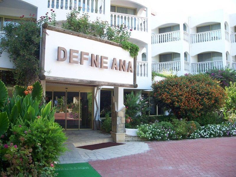 Defne Ana Hotel Side Exterior foto